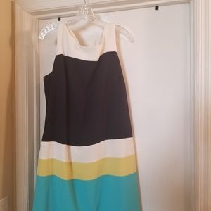 Color block dress